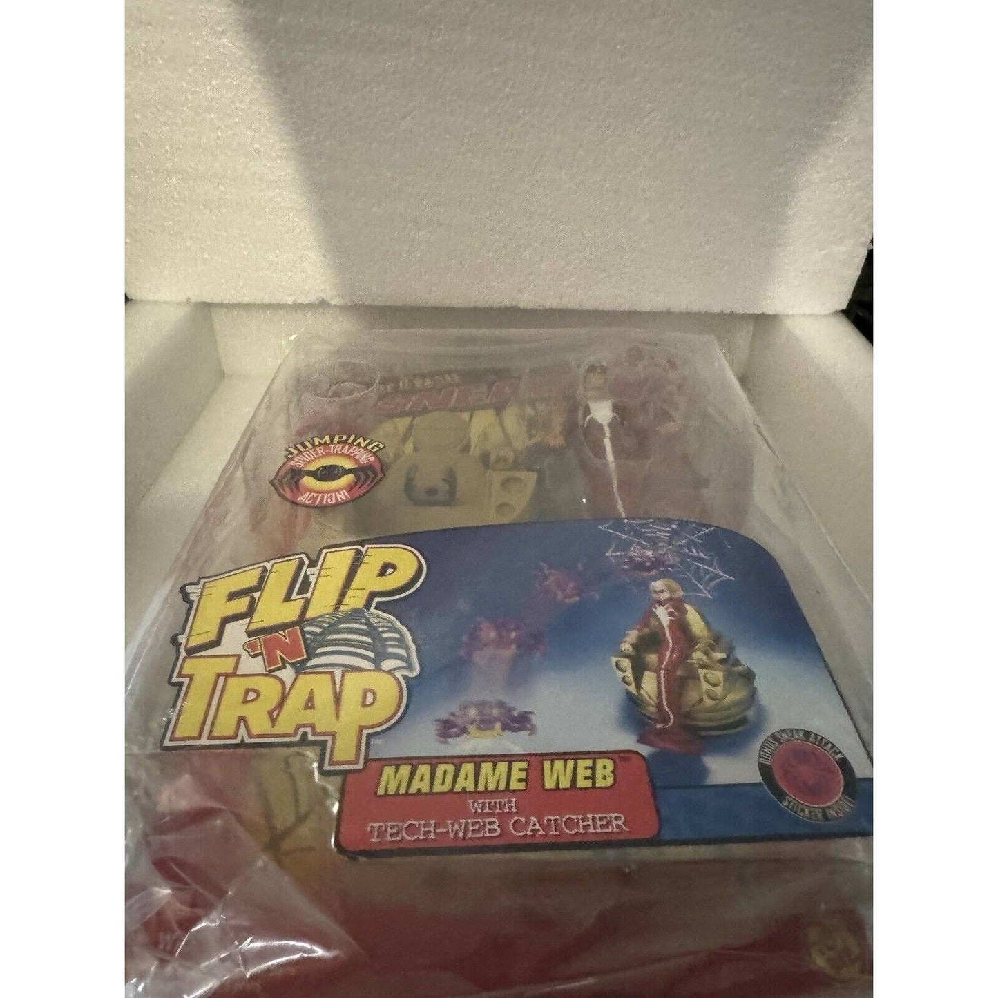 Madame Web Funko Pop #960 & Sneak Attack Madame Web Action Figure 1998 lot