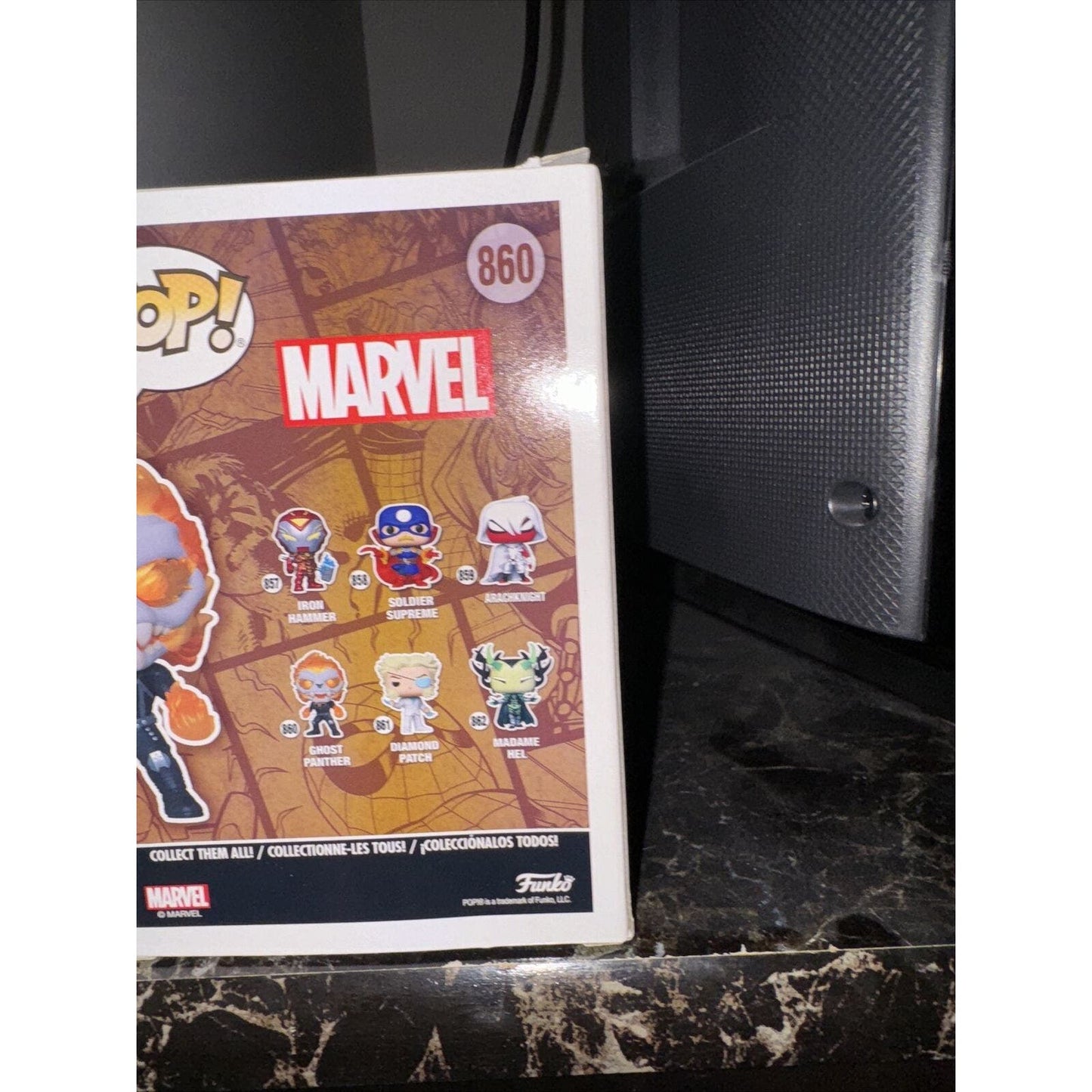 Funko Marvel Ghost Panther Infinity Wars pop #860