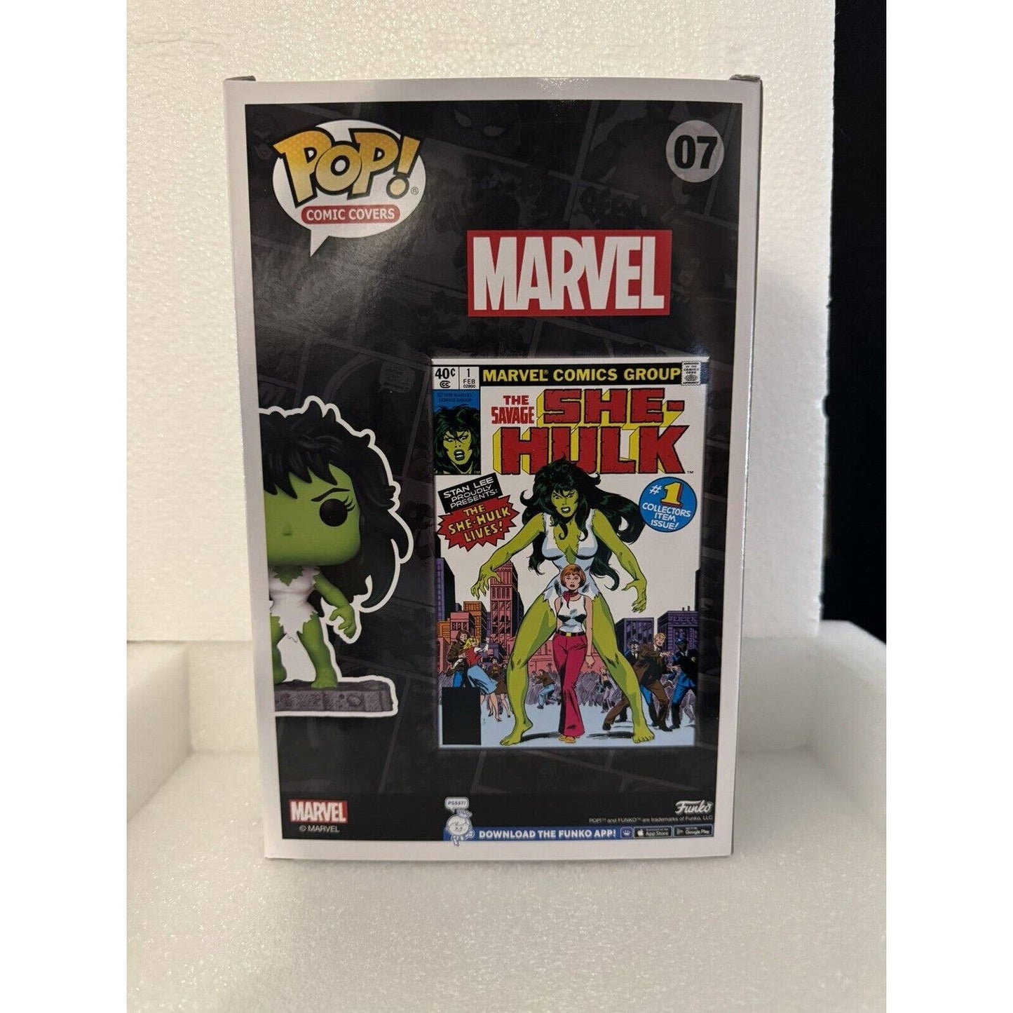 Funko Pop! Comic Covers Marvel #07 SHE-HULK Target Exclusive (New)🔥