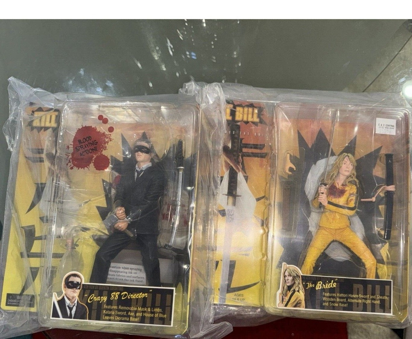 New NECA & Reel Toys! Kill Bill The Bride & Crazy 88 Exclusive Fighter set of 2