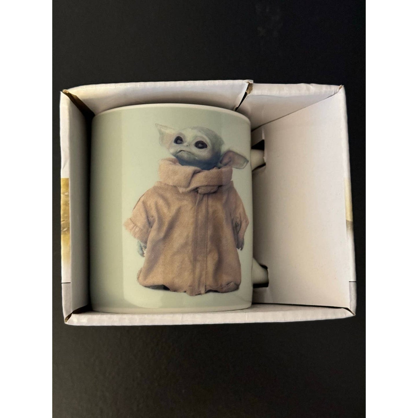 Disney Star Wars Mandalorian Grogu “This is My Good Side” 12oz Mug.