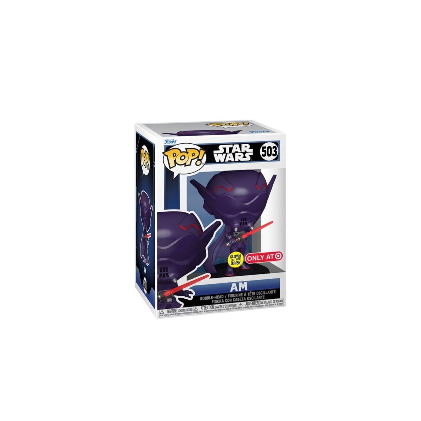 Funko Pop! Vinyl: Star Wars - AM (Glows in the Dark) - Target (T) (Exclusive)...