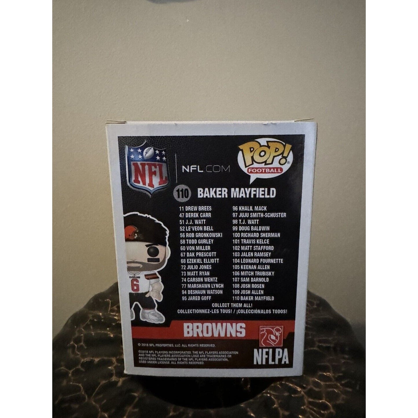 Funko Pop NFL: Draft - Baker Mayfield Vinyl Figure.